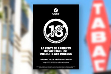 ECIGARETTES ET MINEURS : LA LOI EST CLAIRE, NOS ENGAGEMENTS AUSSI