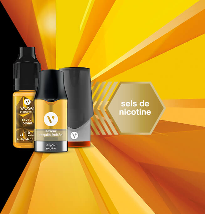 LES SELS DE NICOTINE ET LE VAPOTAGE