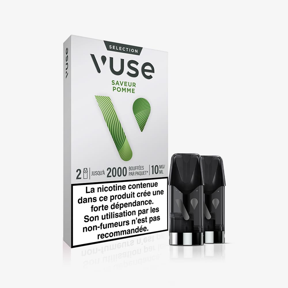 New Recharge Gamme Sélection Saveur Pomme