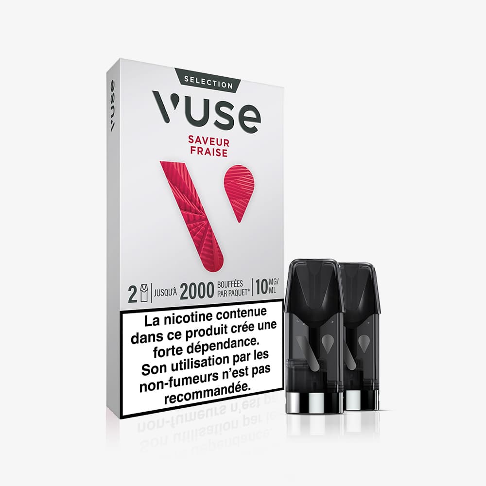 New Recharge Gamme Sélection Saveur Fraise