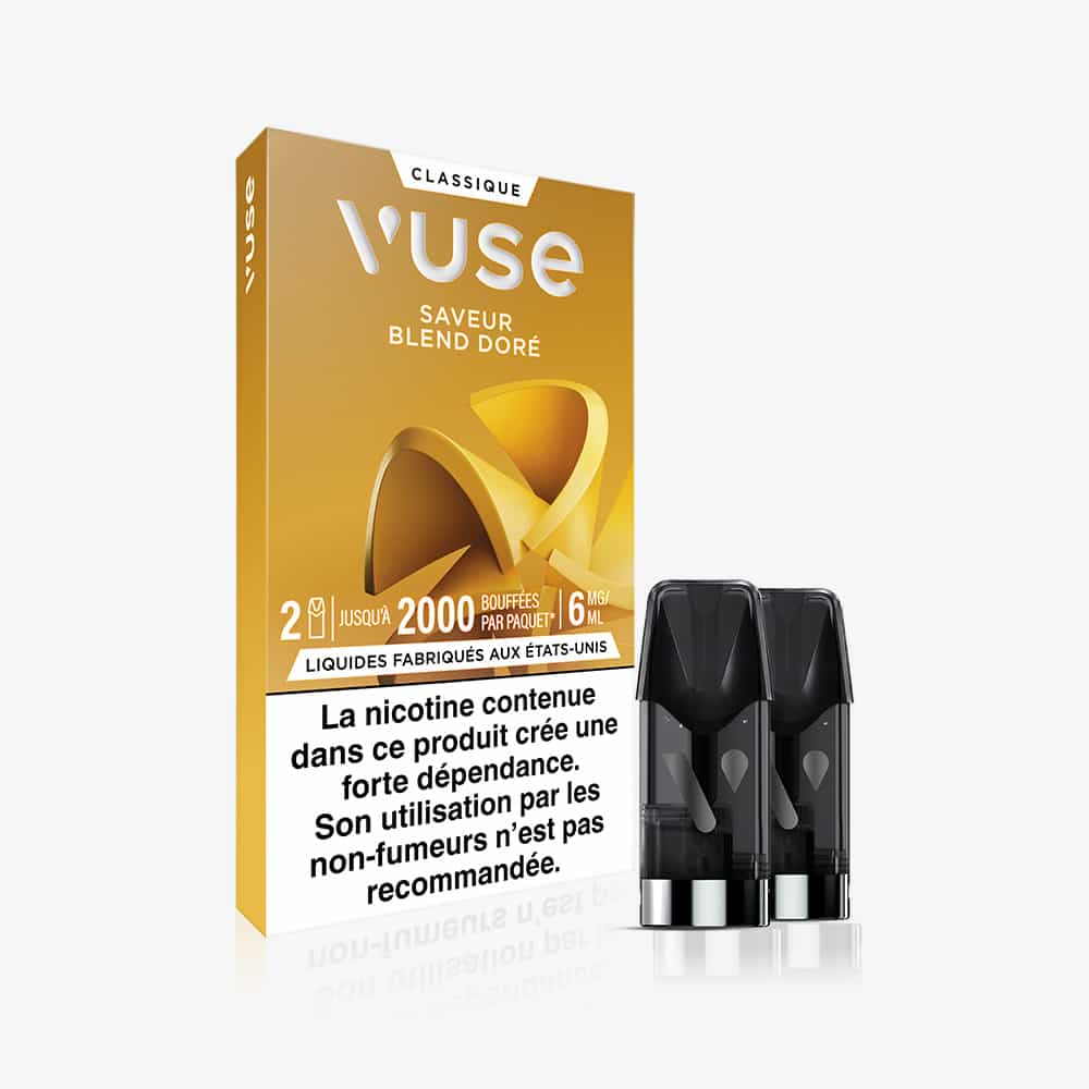 Recharge Gamme Classique Saveur Blend Doré