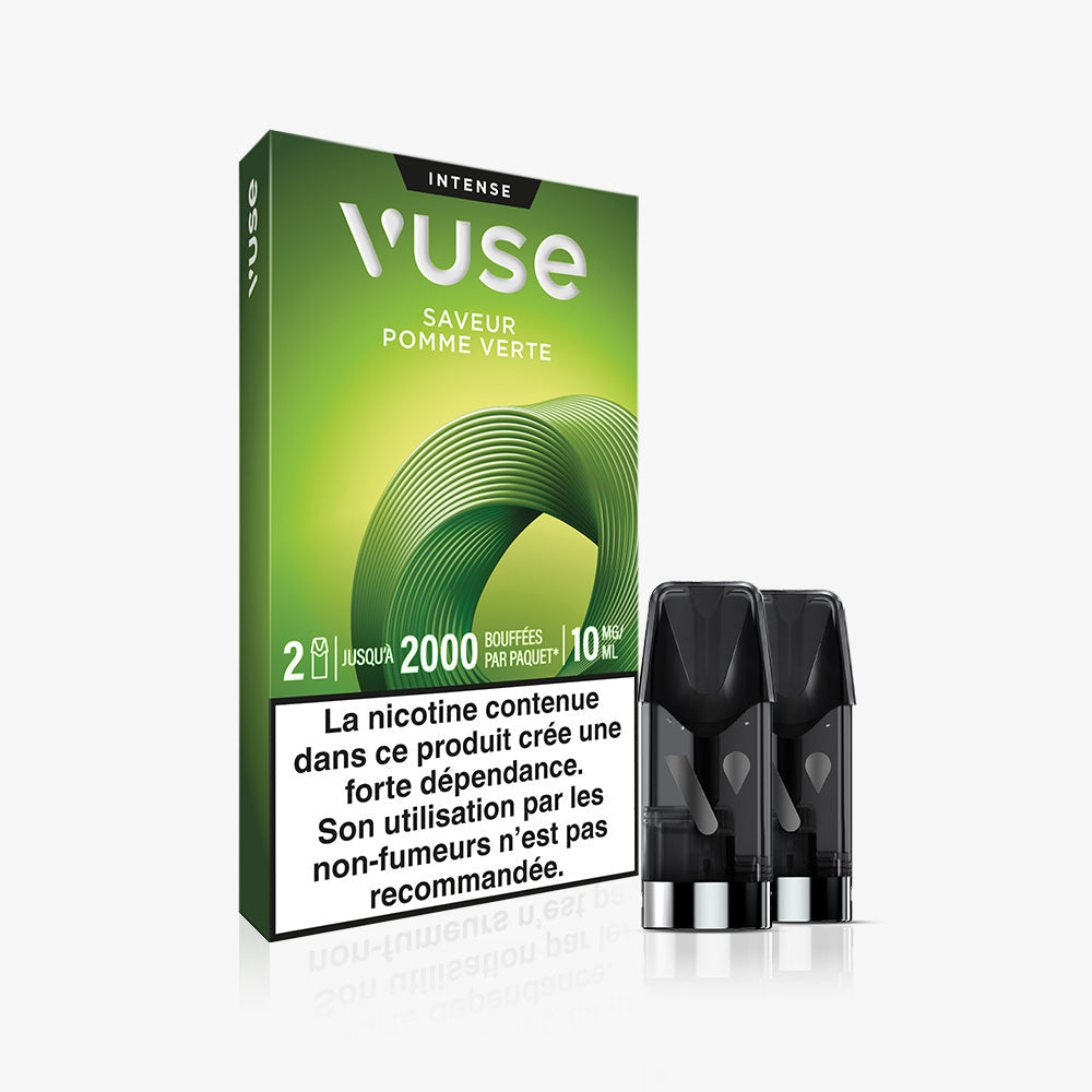 Recharge Gamme Intense Saveur Pomme Verte