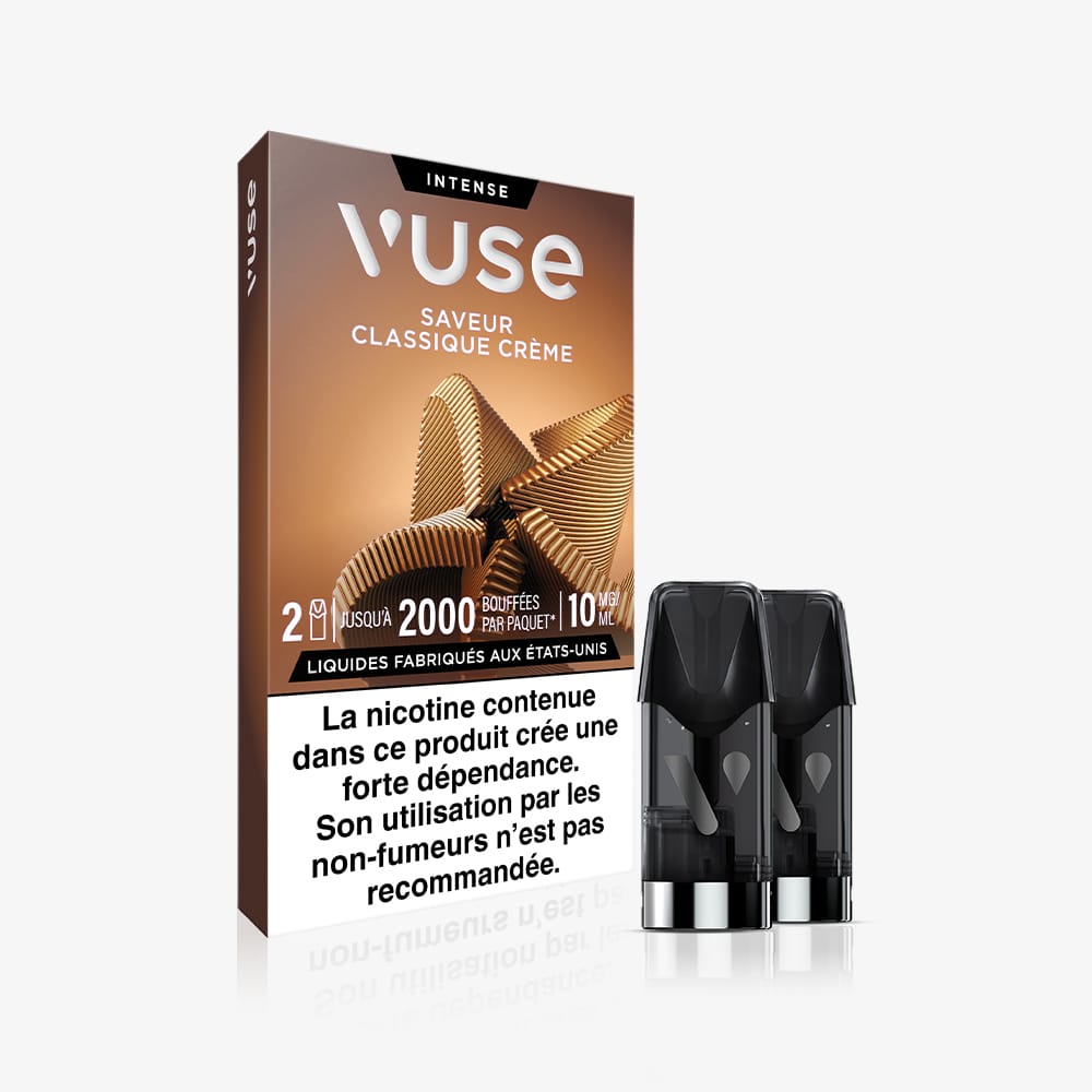 Recharge Gamme Intense Saveur Classique Crème