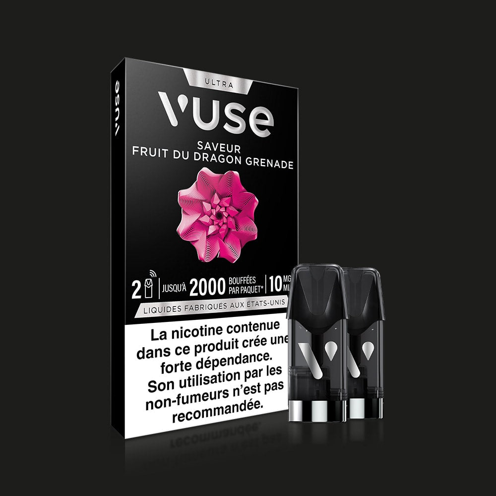 Vuse Ultra Saveur Fruit du Dragon Grenade