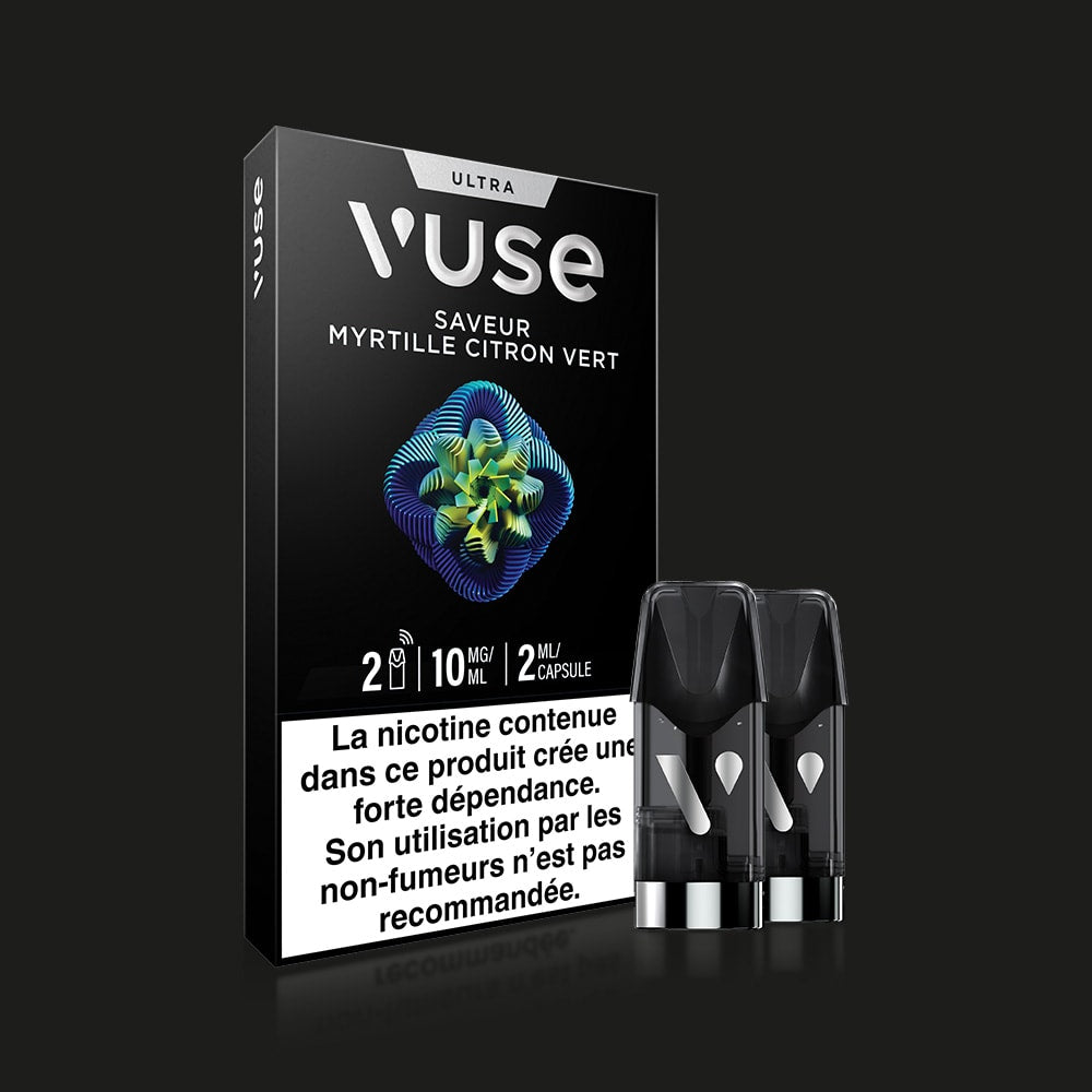 Vuse Ultra Saveur Myrtille Citron Vert