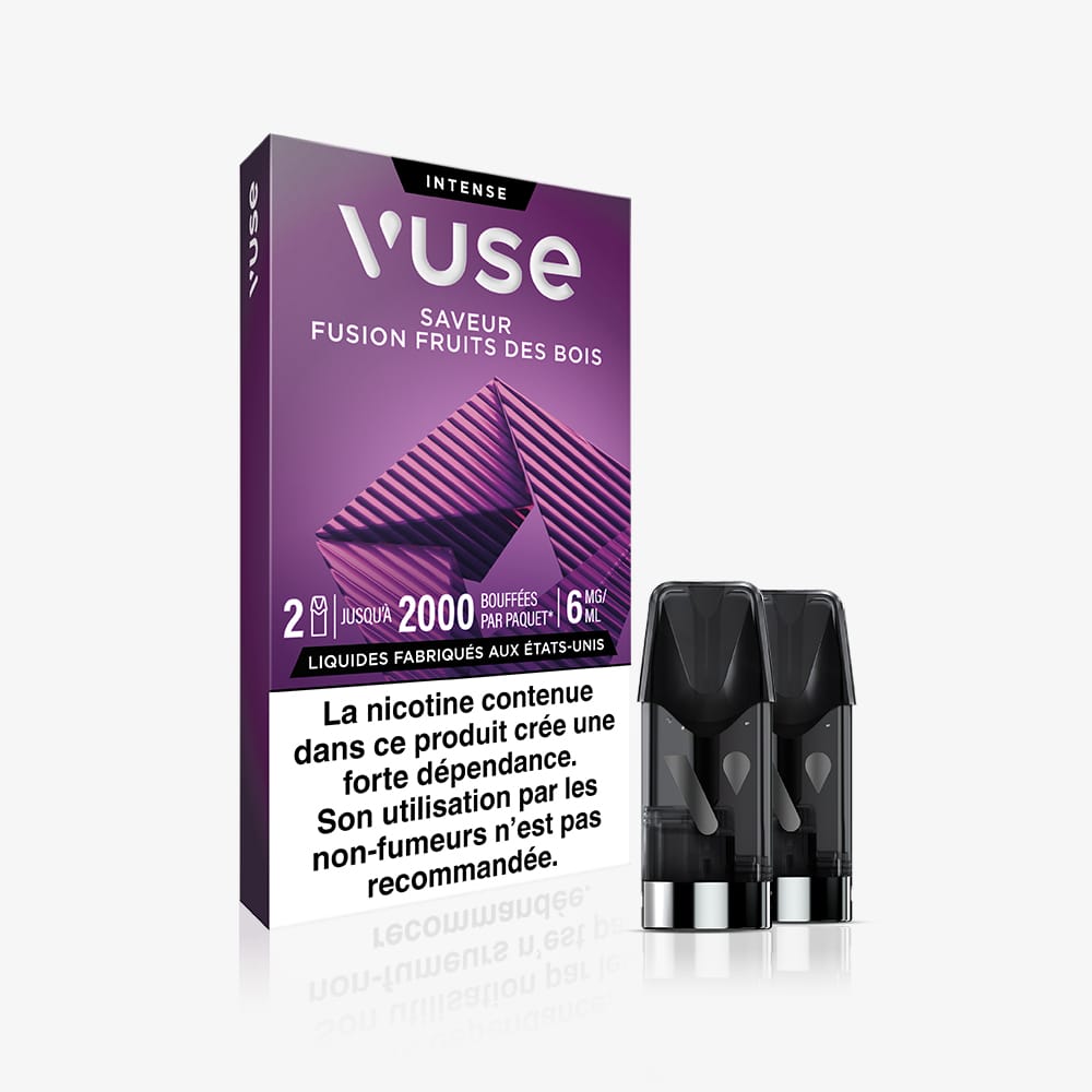 Recharge Gamme Intense Saveur Fusion Fruits des Bois