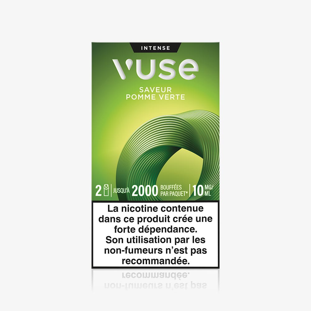 Recharge Gamme Intense Saveur Pomme Verte