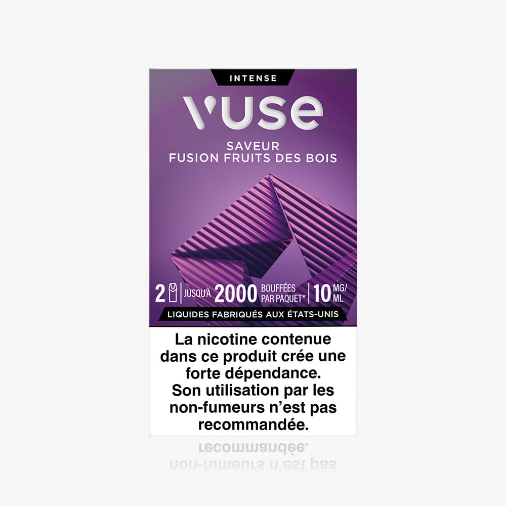 Recharge Gamme Intense Saveur Fusion Fruits des Bois