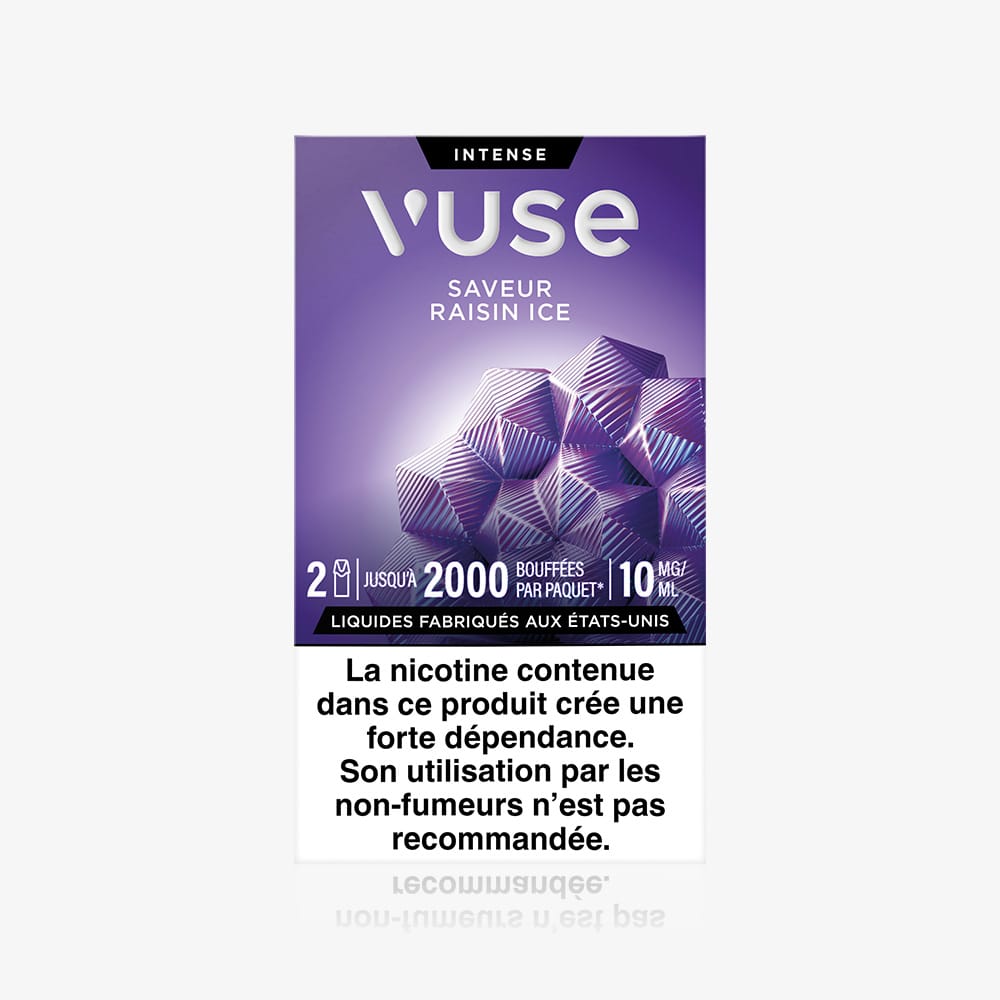 Recharge Gamme Intense Saveur Raisin Ice