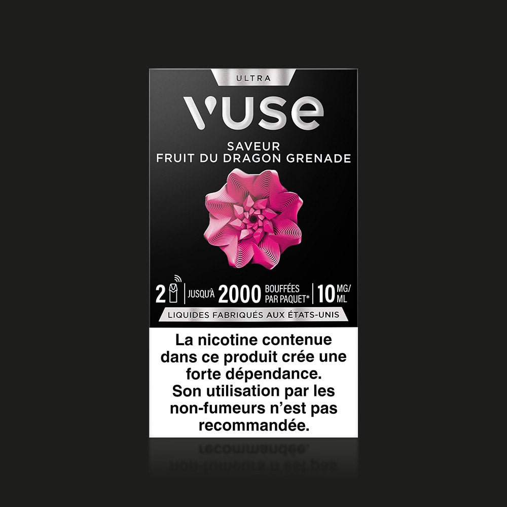 Vuse Ultra Saveur Fruit du Dragon Grenade