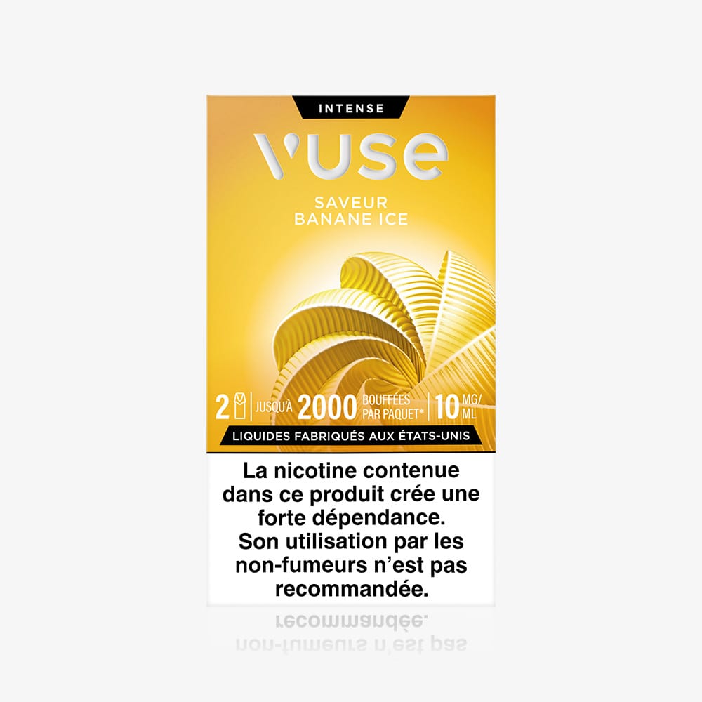 Recharge Gamme Intense Saveur Banane Ice