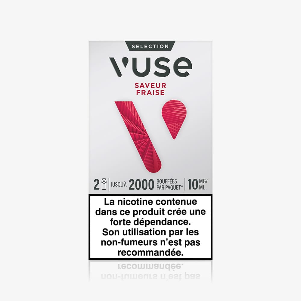 New Recharge Gamme Sélection Saveur Fraise