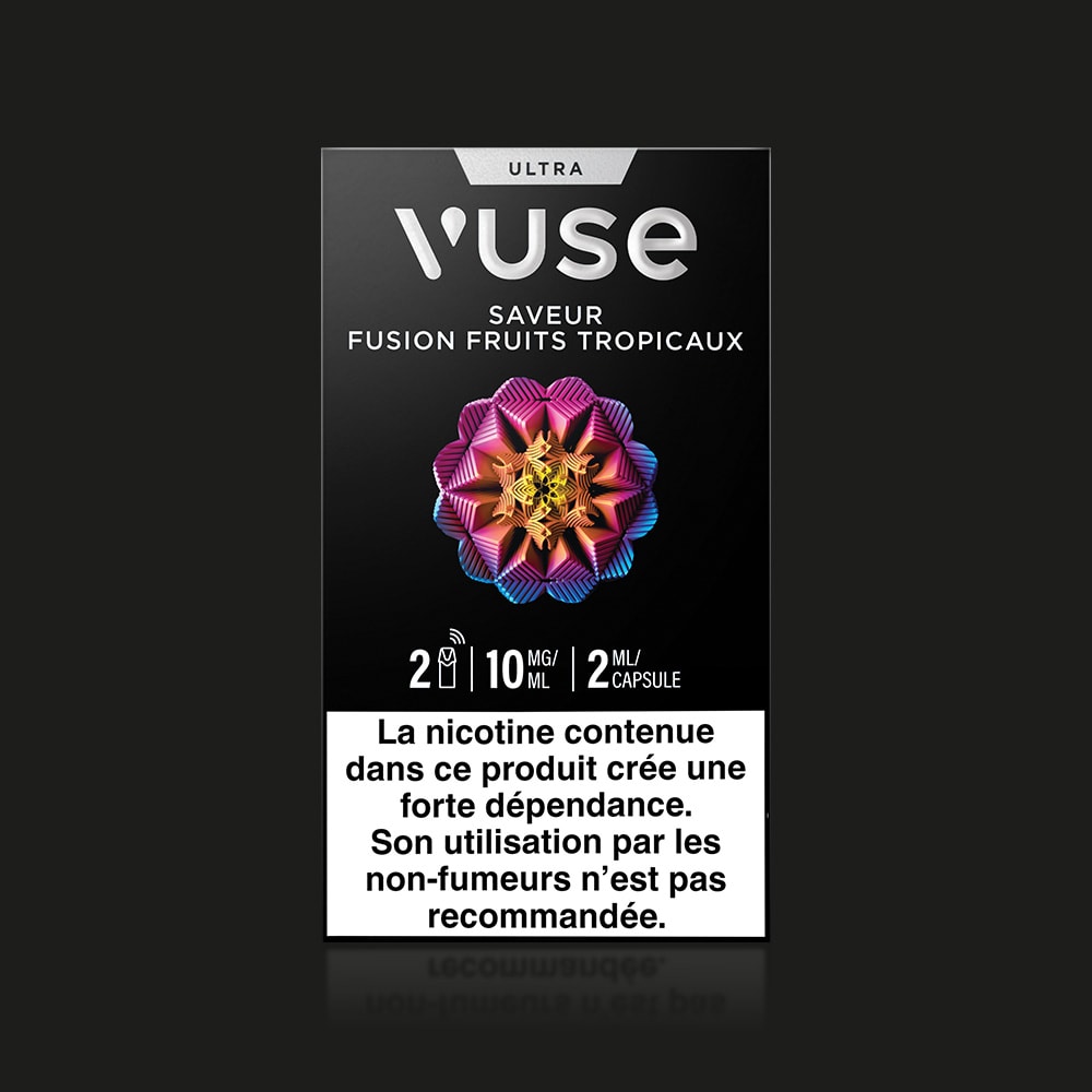 Vuse Ultra Saveur Fusion Fruits Tropicaux