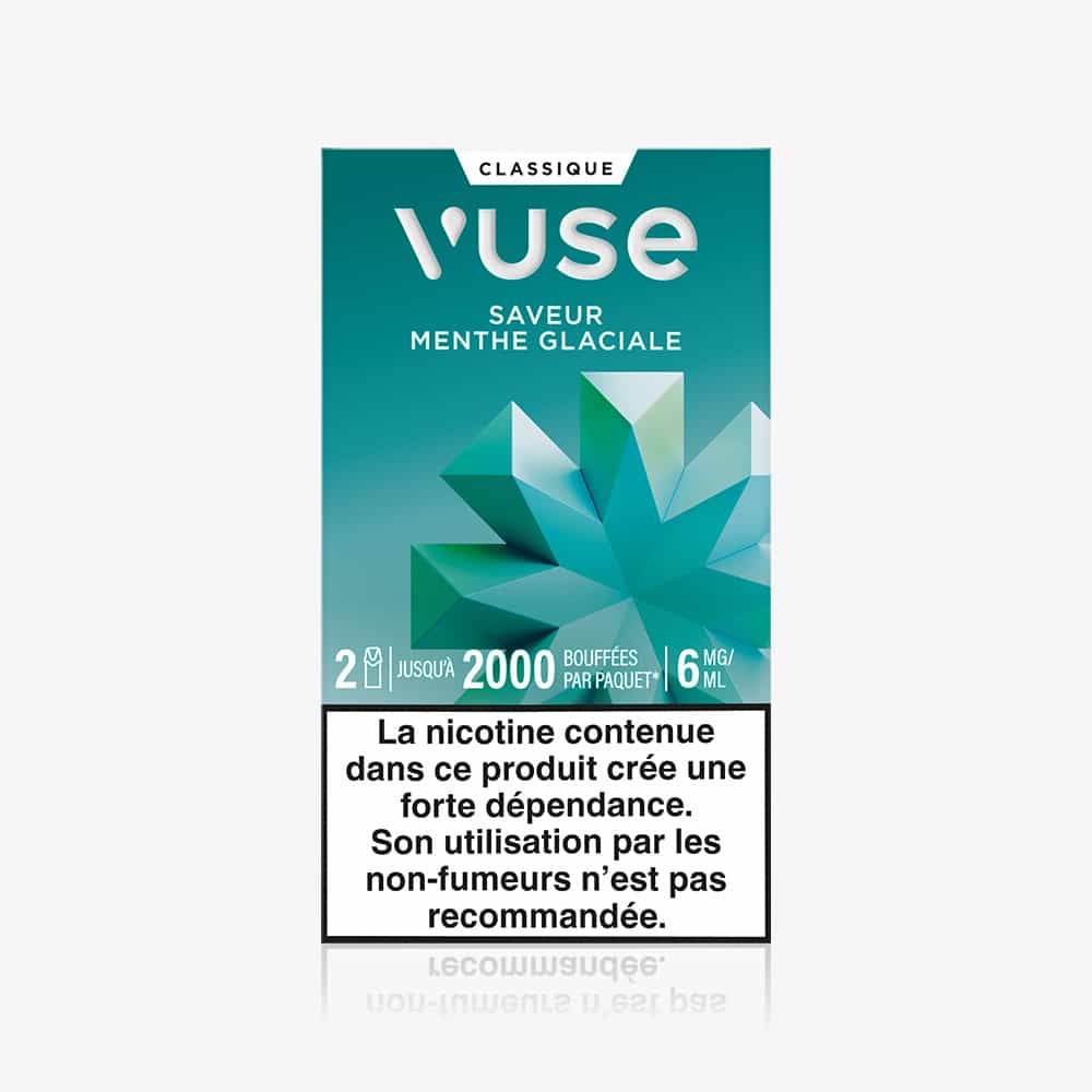 Recharge Gamme Classique Saveur Menthe Glaciale
