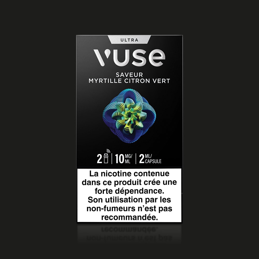 Vuse Ultra Saveur Myrtille Citron Vert