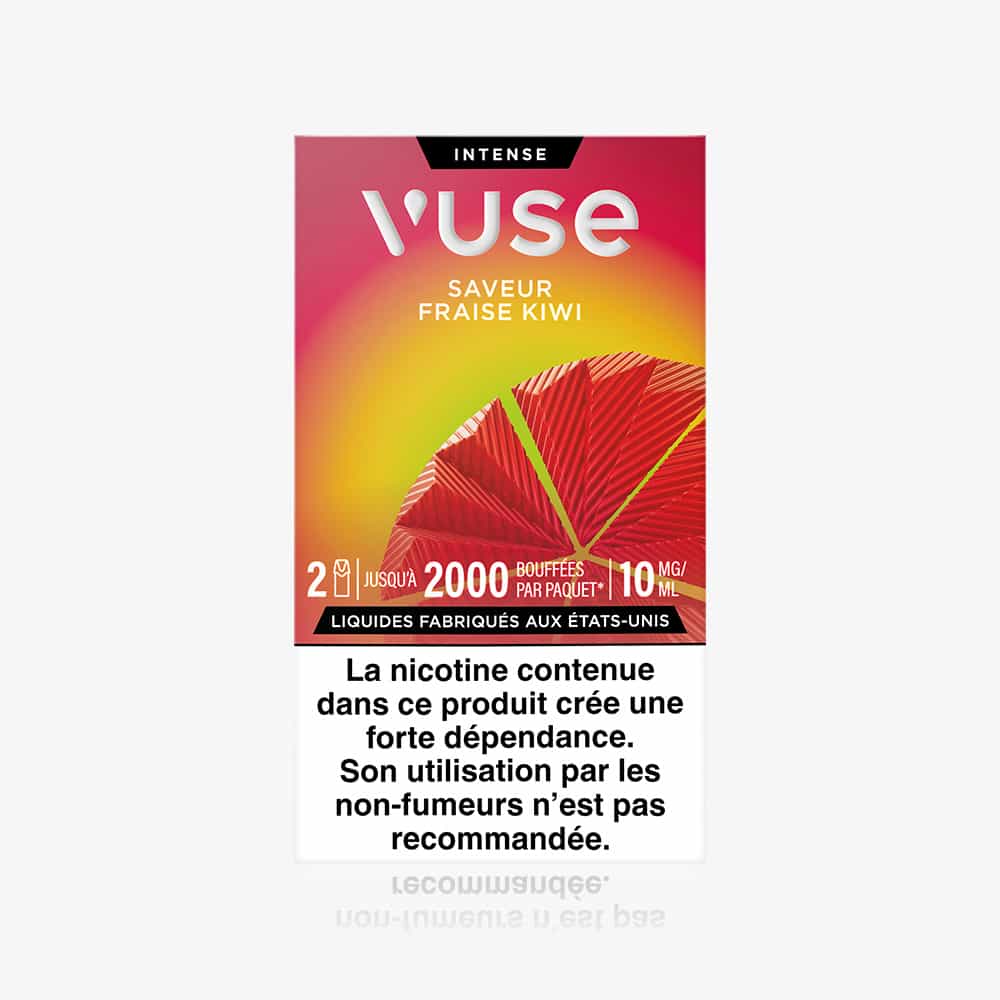 Recharge Gamme Intense Saveur Fraise Kiwi