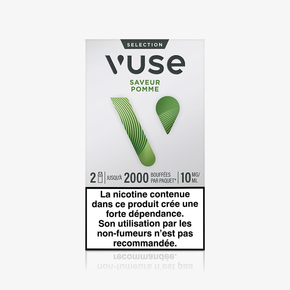 New Recharge Gamme Sélection Saveur Pomme