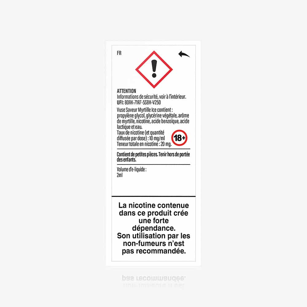 1 Pod Saveur Myrtille Ice