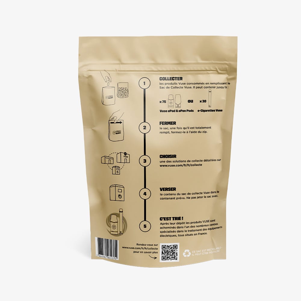 Sac de collecte Vuse