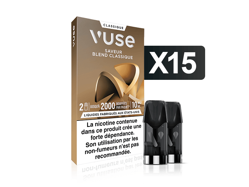 Recharges Standards Saveur Blend Classique