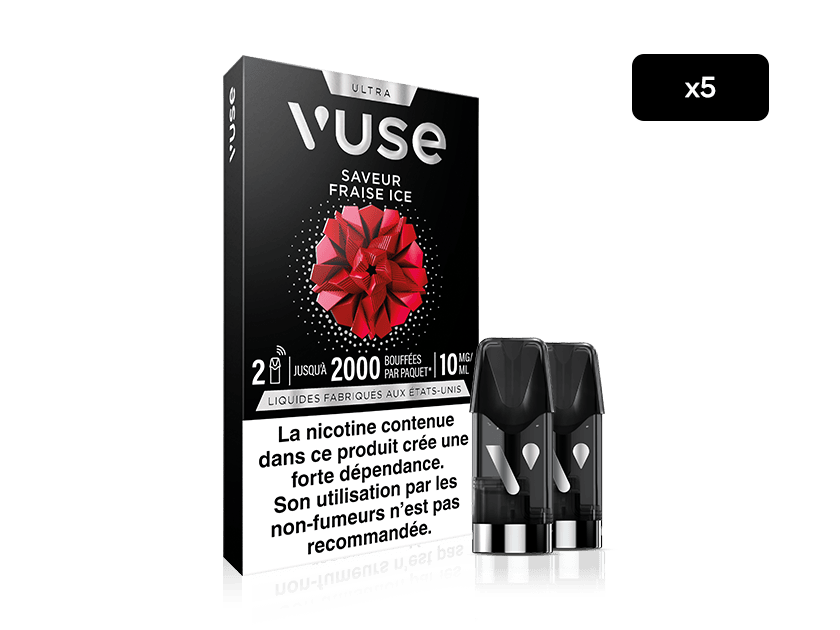 Vuse Ultra Saveur Fraise Ice