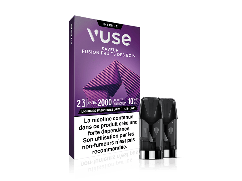 Recharge Gamme Intense Saveur Fusion Fruits des Bois