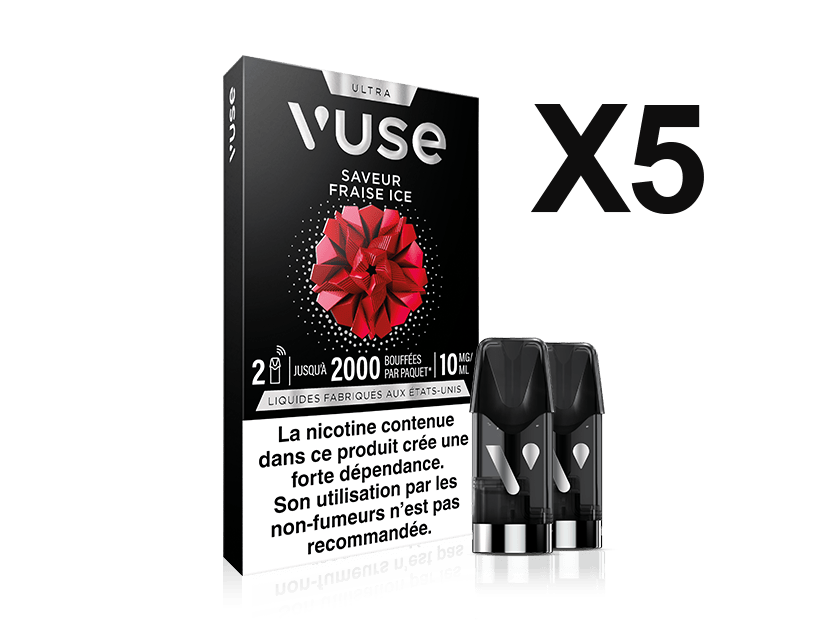 Vuse Ultra Saveur Fraise Ice